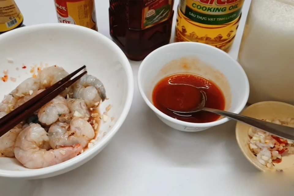 Nước sốt để làm tôm rim