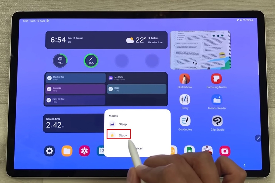 7 mẹo hay ho để bạn thăng hoa trong công việc cùng Samsung Galaxy Tab S9 Series 39