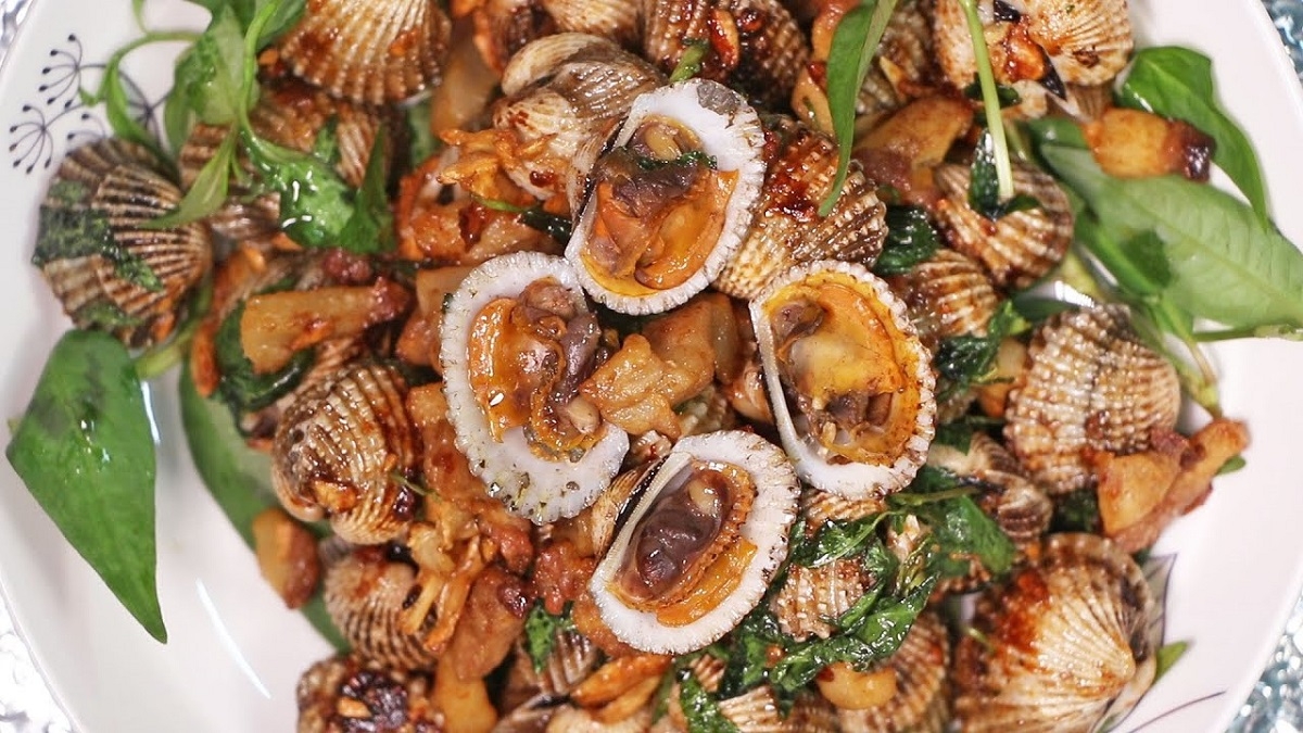 sò huyết bơ tỏi