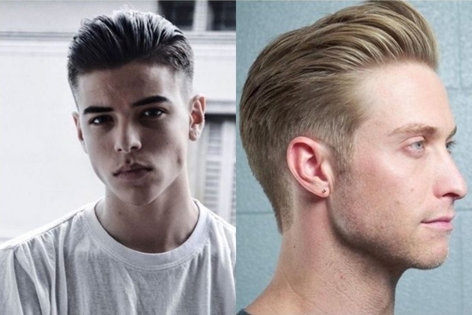 Tóc nam slicked back hoàn hảo giúp chàng đẹp chuẩn quý ông