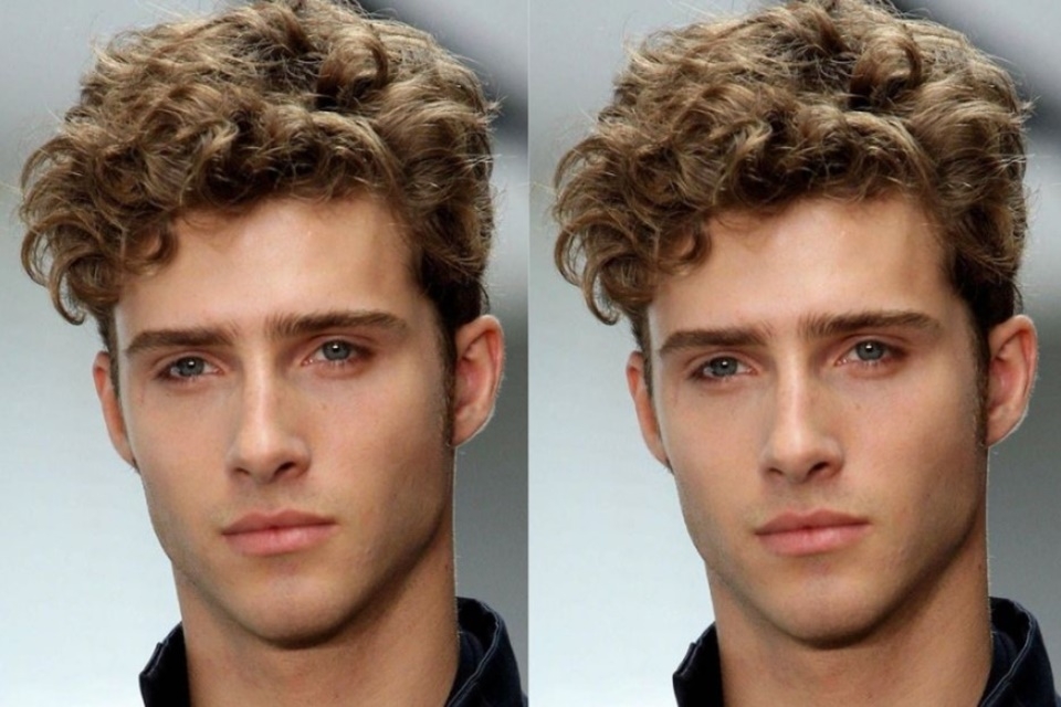 Tóc xoăn nam Châu Âu hiện đại và thời thượng
