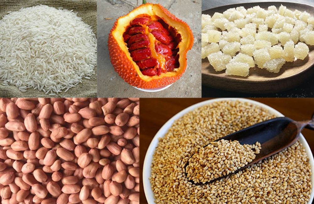 Chuẩn bị nguyên liệu làm bánh cáy