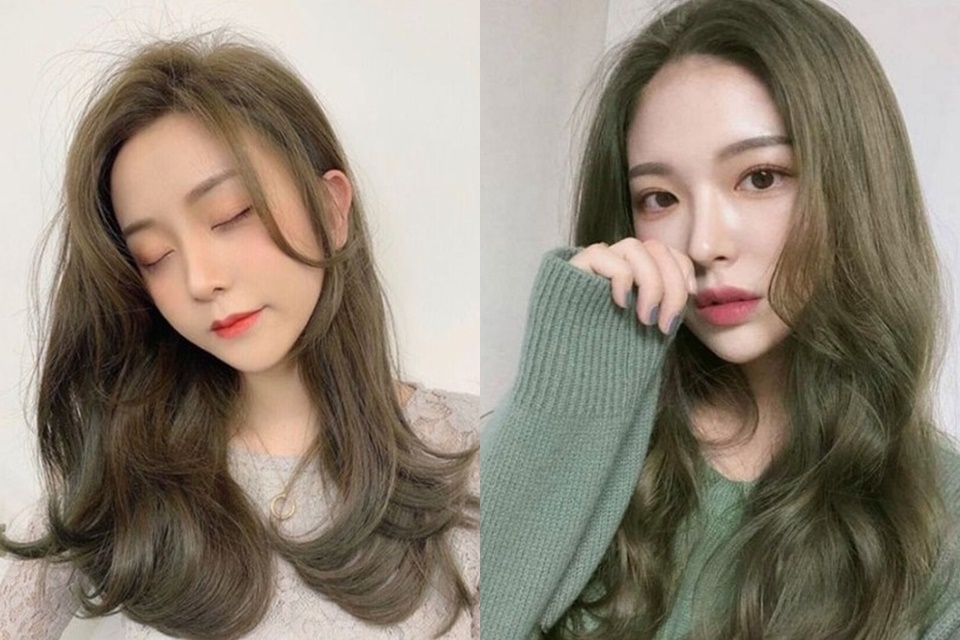 Màu tóc nâu socola rêu độc lạ và phá cách