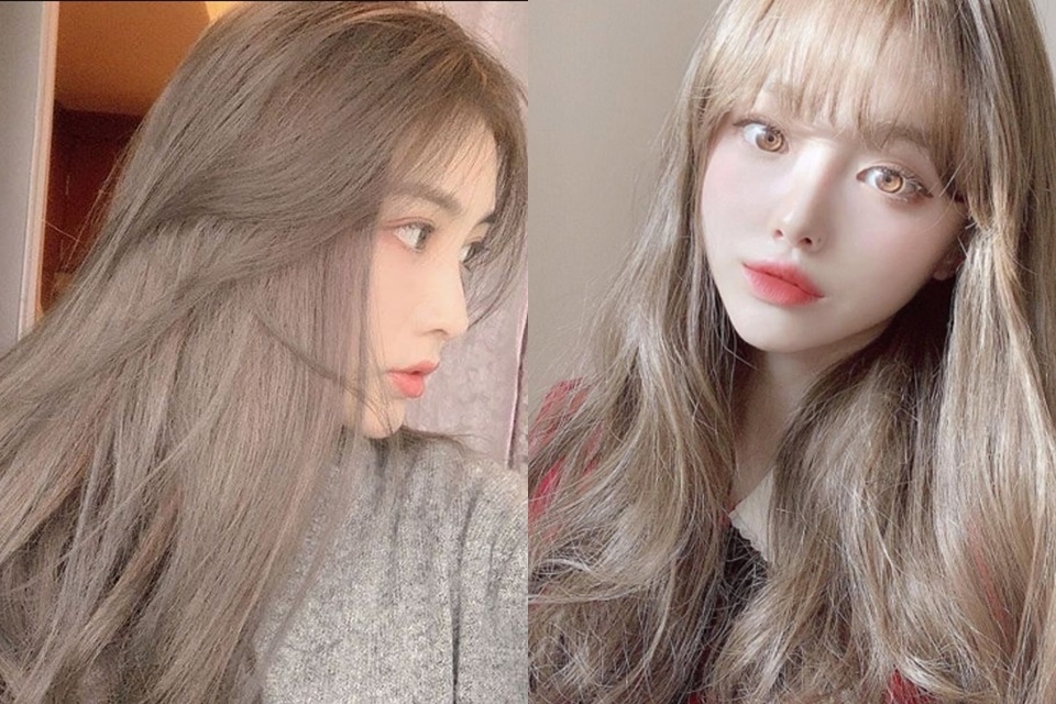 Màu nhuộm nâu socola ánh khói cho nàng cá tính