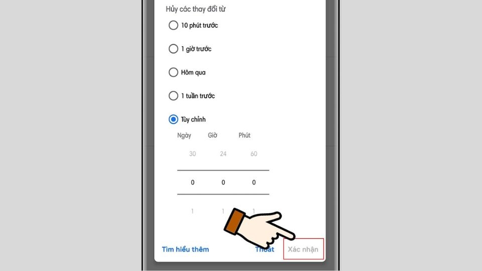Hướng dẫn đồng bộ, khôi phục danh bạ gmail đã bị xóa đơn giản 12