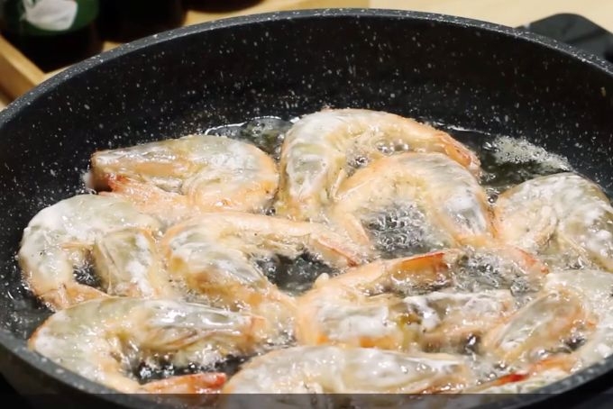 tôm rang muối