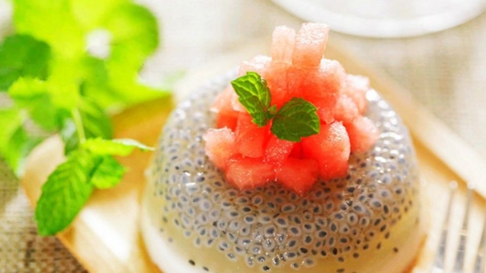 Thạch sữa chua hạt é