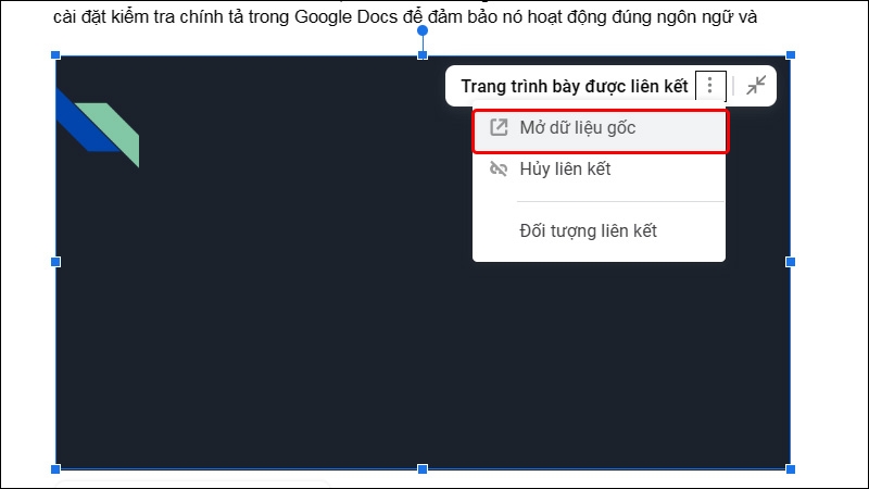 Nhúng Google Slide vào Google Docs - hình 8