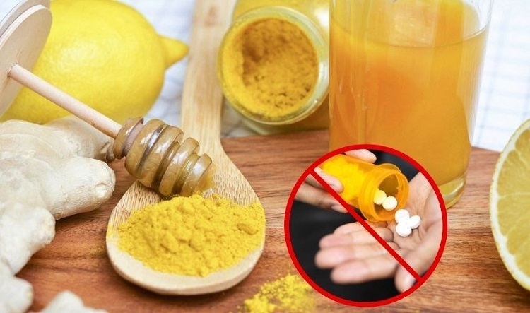 Không nên uống tinh bột nghệ với thuốc Tây
