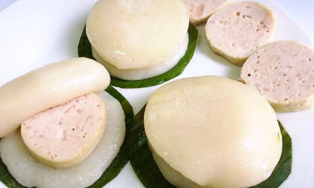 Hấp bánh giầy giò trong 15 phút