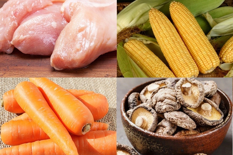 Cách nấu súp gà ngô nấm thơm ngon ngây ngất (Hình 1)