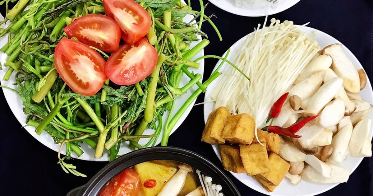 Nguyên liệu nấu lẩu Thái chua cay