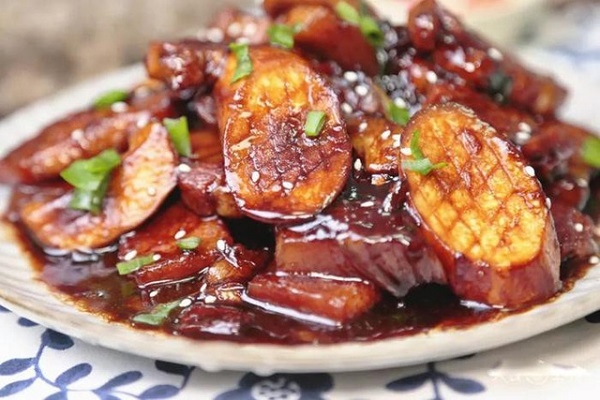 Nấm đùi gà kho me