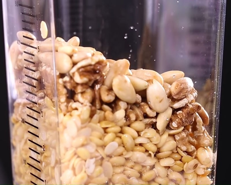 Xay hỗn hợp hạt thật mịn