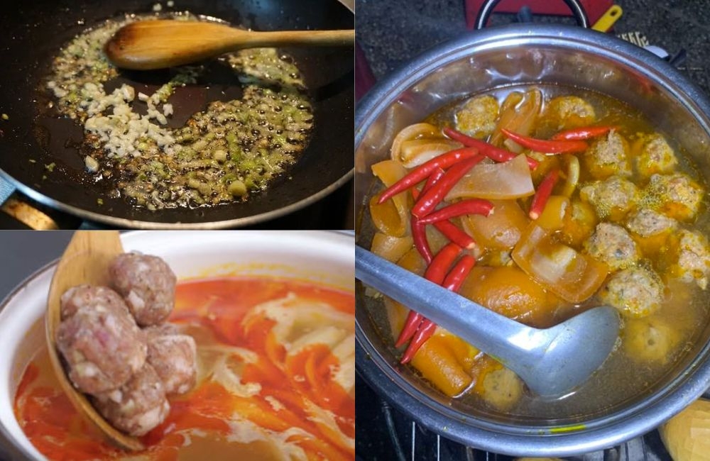 cách làm xíu mại ăn bánh mì (ảnh 4)