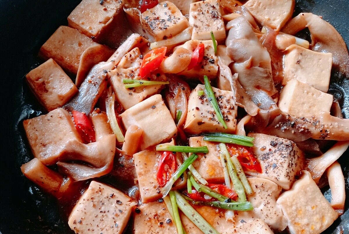 Đậu hũ kho chay