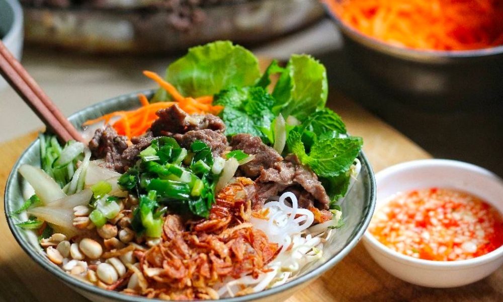 bún xào bò