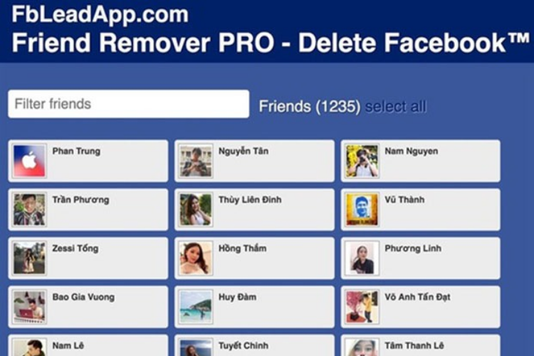 cách xóa bạn bè trên Facebook (15)