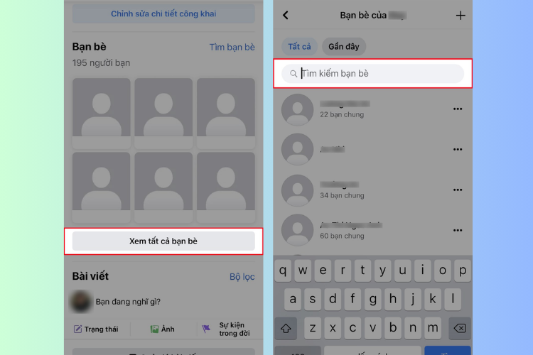 cách xóa bạn bè trên Facebook (5)