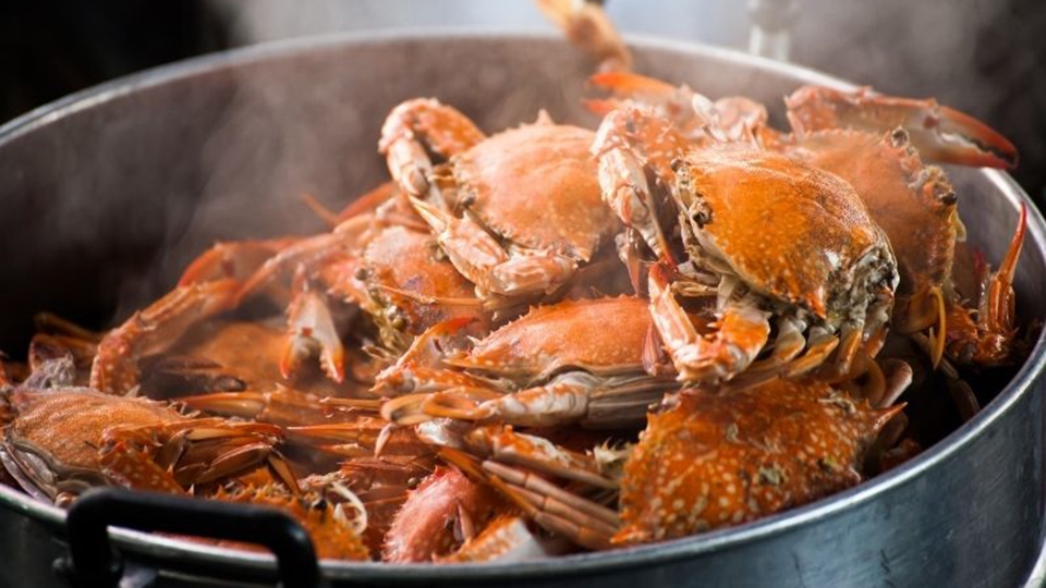 Luộc ghẹ