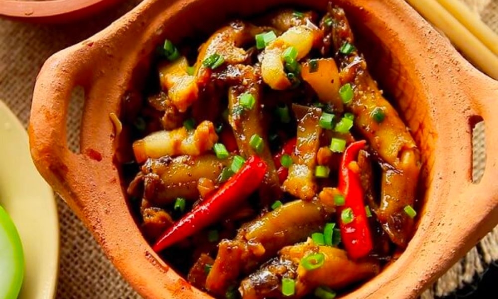 cá bống kho gừng hấp dẫn