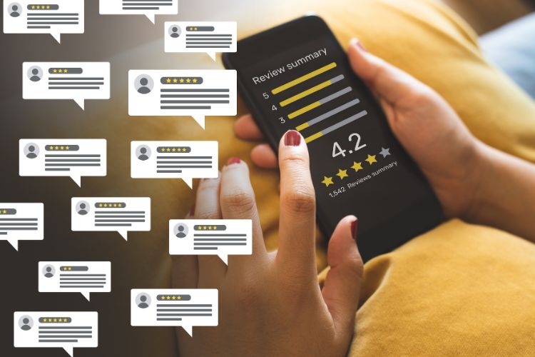 Nội dung feedback của khách hàng nên có trong landing page