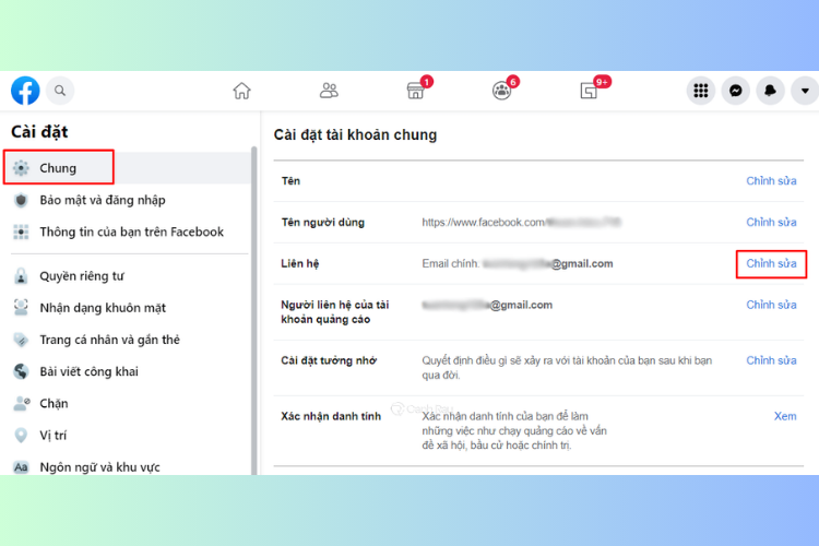 Tìm hiểu cách đổi email Facebook cực đơn giản