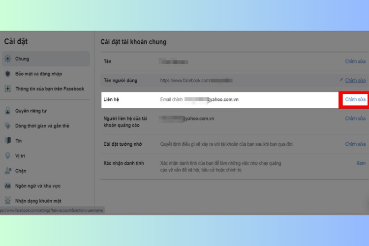 Tìm hiểu cách đổi email Facebook cực đơn giản