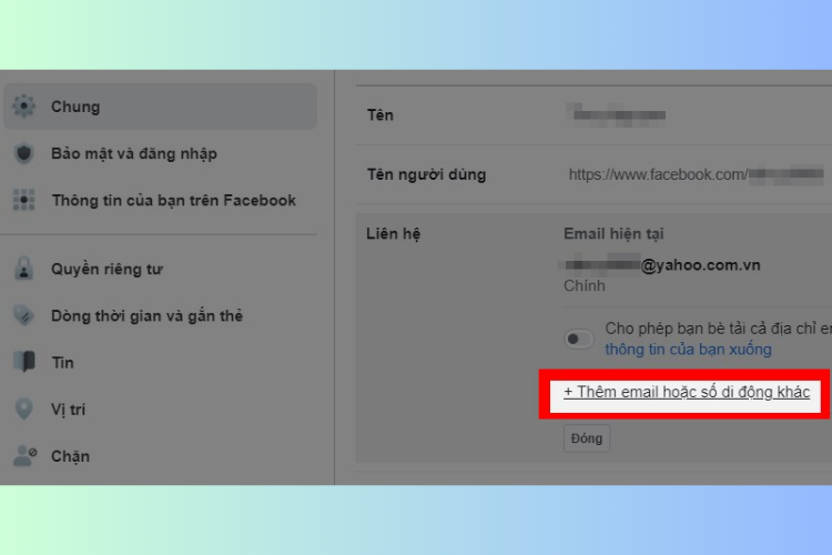 Tìm hiểu cách đổi email Facebook cực đơn giản
