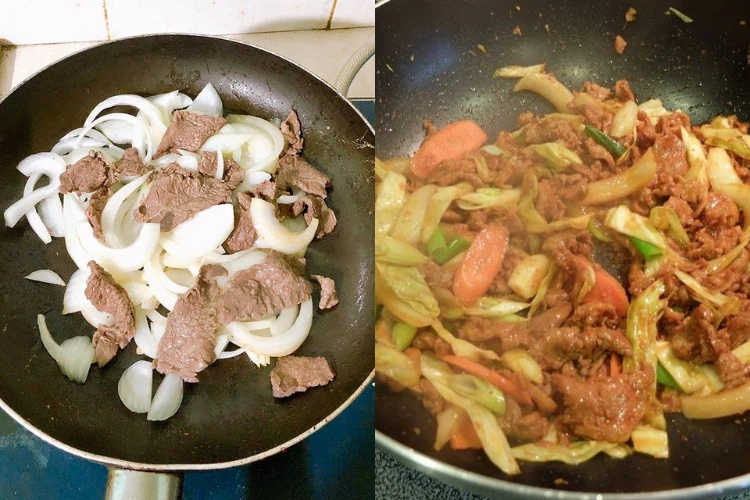 cách làm thịt bò xào hành tây - hình 5