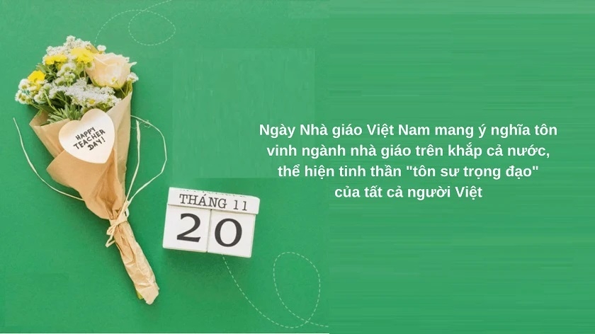 Ngày 20/11 là ngày gì?