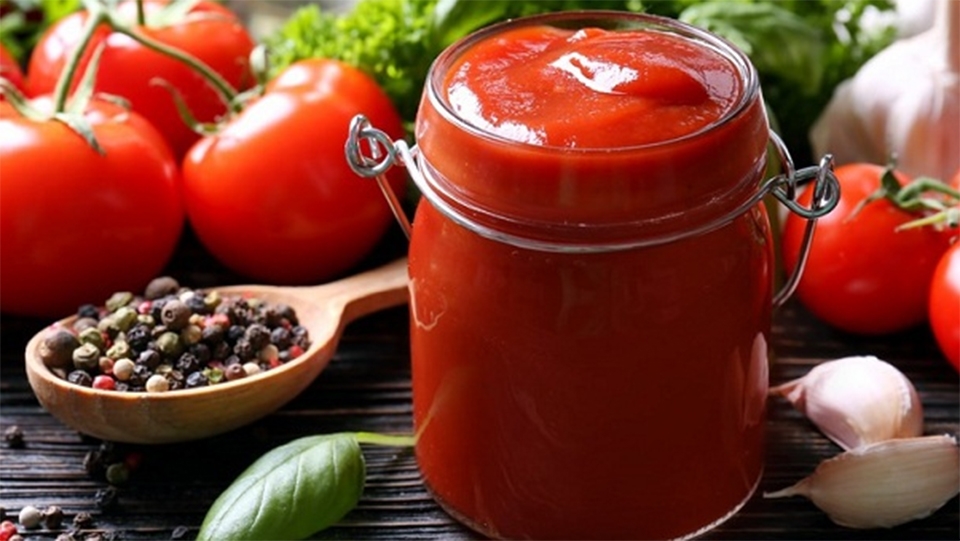 Mẹo bảo quản sốt cà chua