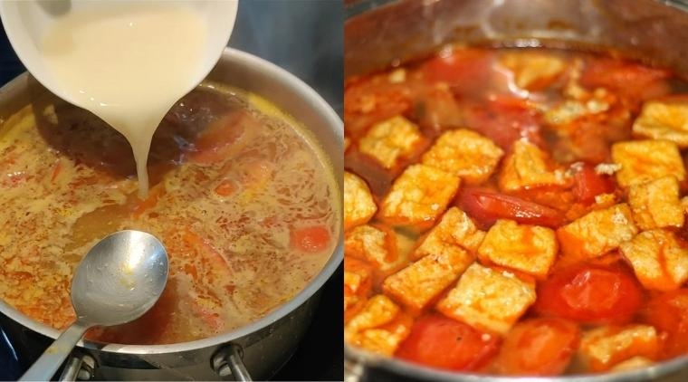 Cách nấu bún riêu cua đồng ngọt nước, thơm ngon