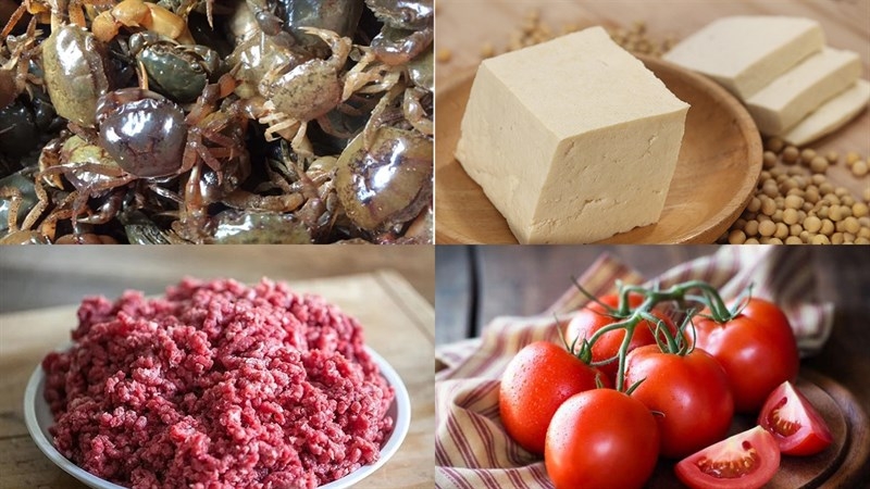 Cách nấu bún riêu cua đồng ngọt nước, thơm ngon