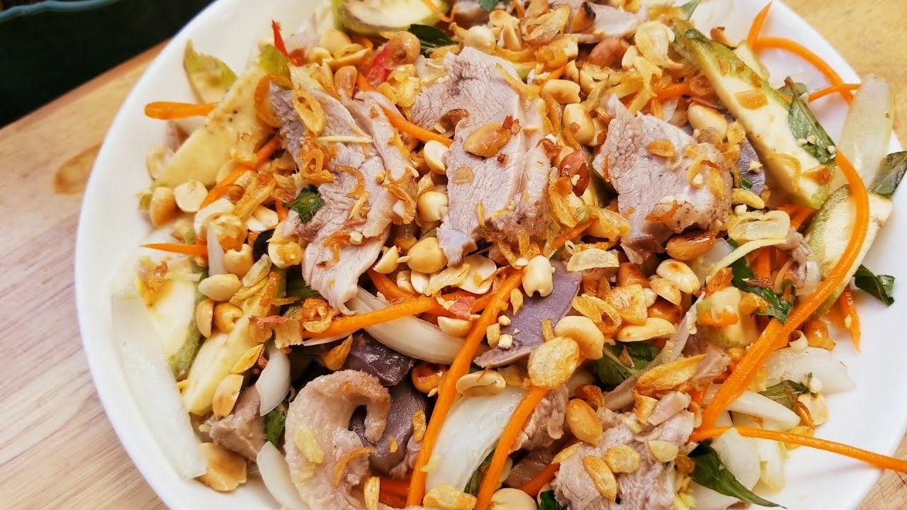 gỏi vịt bóp thấu 1