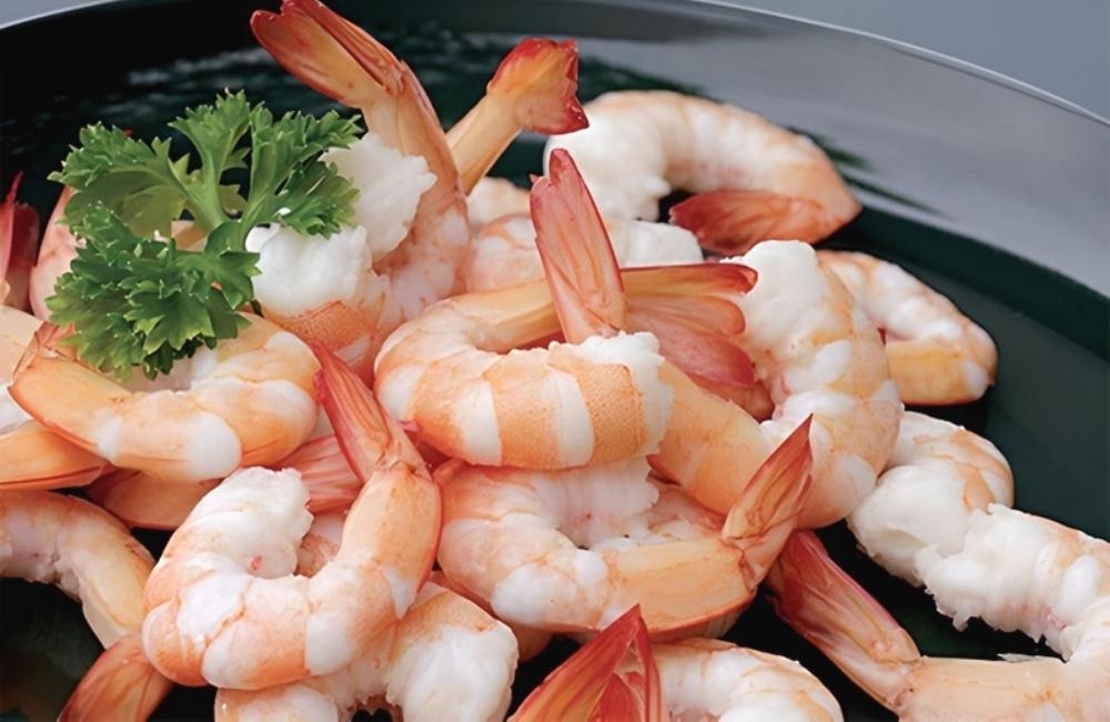 Luộc tôm ăn lèm với bún nước tương