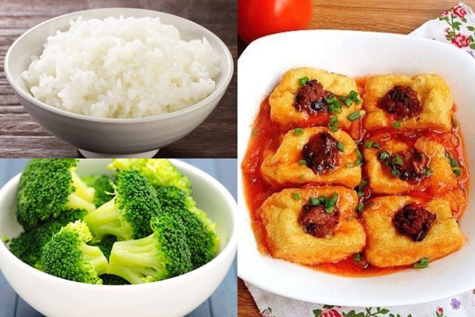 Bữa trưa thực đơn giảm cân 2