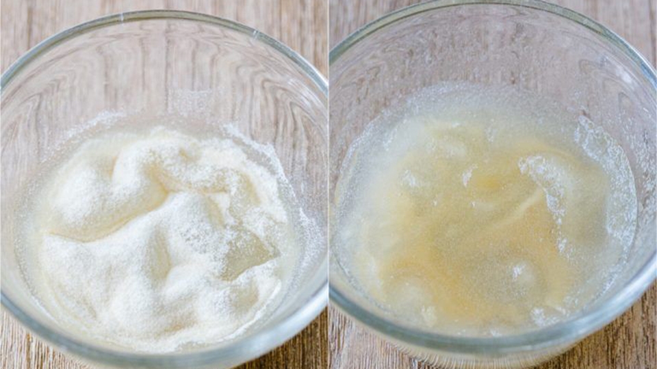 Ngâm bột gelatin