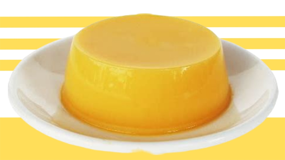 Thành quả pudding trứng từ bột pudding