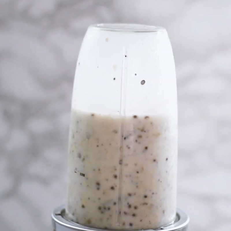 Xay nhuyễn các nguyên liệu