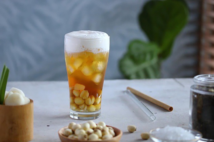 Học ngay cách pha trà sen vàng giải độc gan, trị mất ngủ (Hình 8)