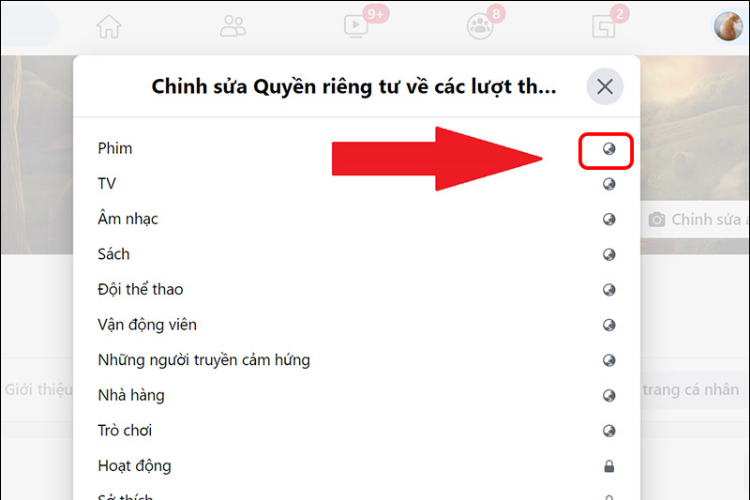 Bật mí cách ẩn danh sách các Fanpage đã thích