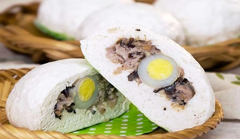 Cách làm bánh bao hình 5