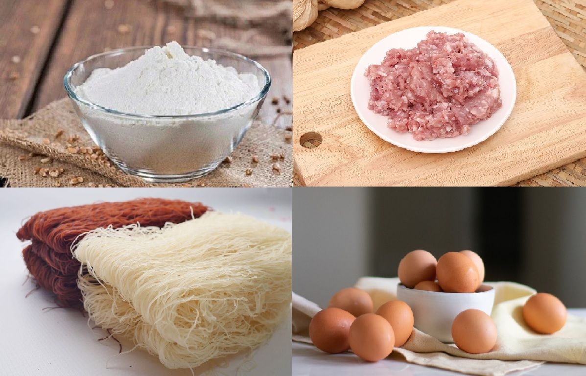 Cách làm bánh bao hình 6