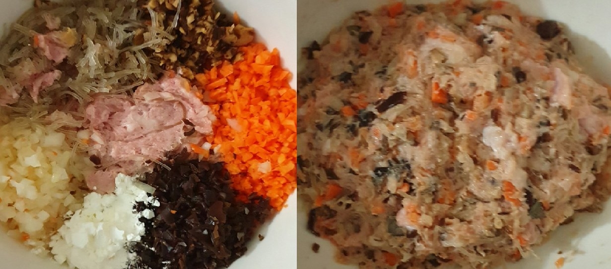Cách làm bánh bao hình 8