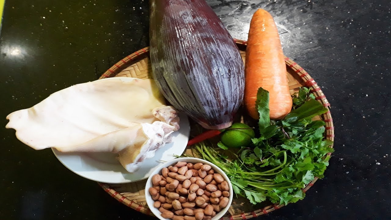 Nộm hoa chuối hình 1