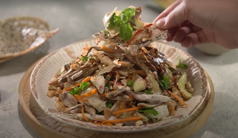 Nộm hoa chuối hình 10