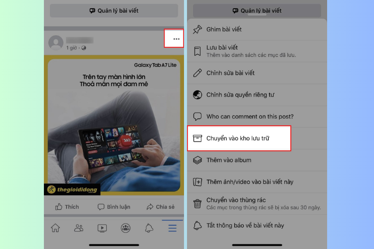 Cách ẩn ảnh trên Facebook