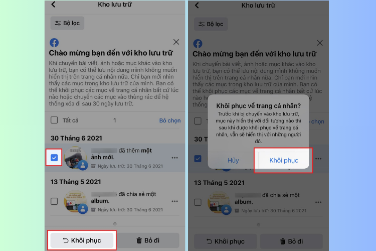 Cách ẩn ảnh trên Facebook