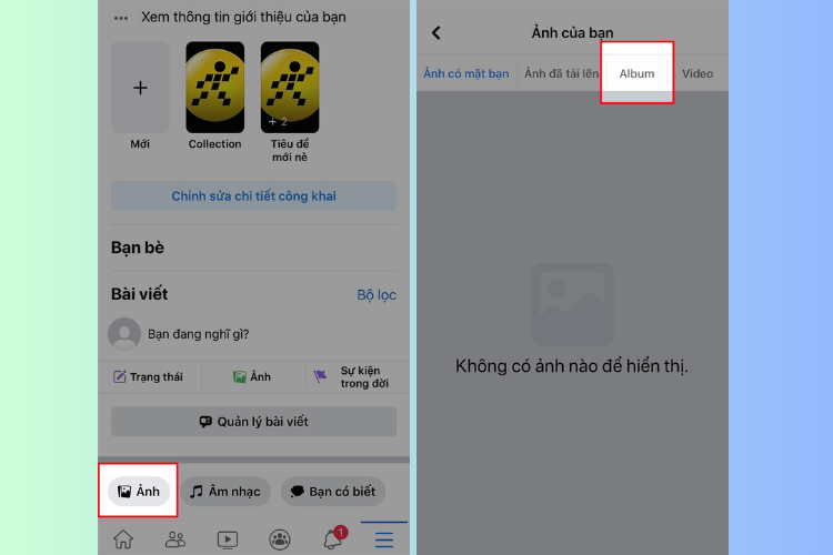 Cách ẩn ảnh trên Facebook